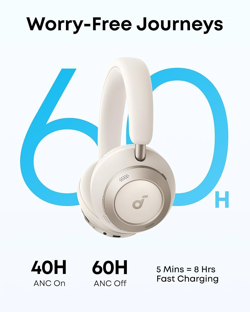 Anker 「soundcore Space One pro」 Space One Pro | Best Over-Ear ANC Headphones - Soundcore Canada
